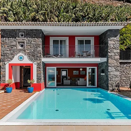Villa Beautiful Calheta Do Mar Iii 3 Bedrooms Infinity Pool Stunning Views